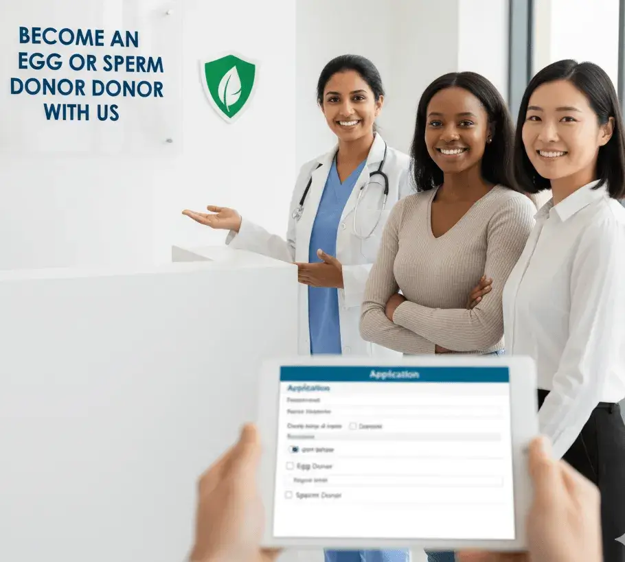 Become an Egg or Sperm Donor with Us