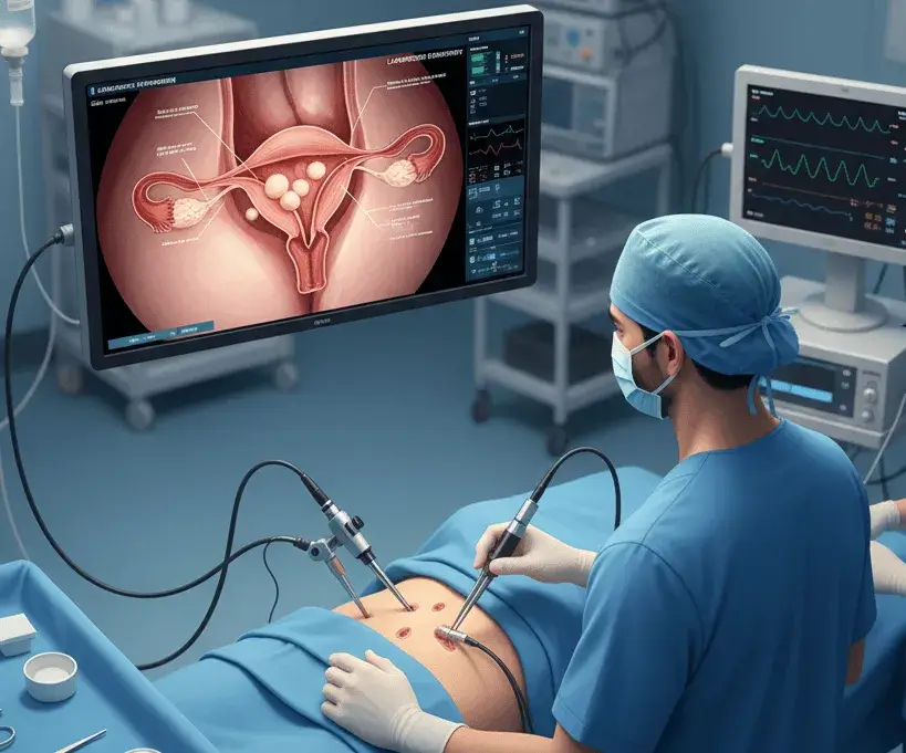 Removal of Fibroids in the Uterus