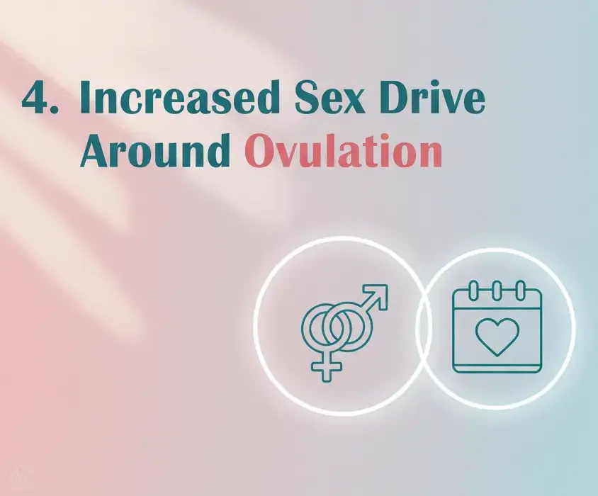 4. Increased Sex Drive Around Ovulation