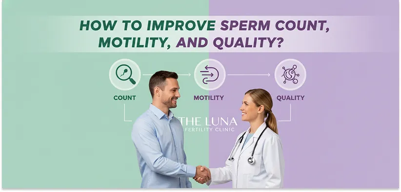 How to Improve Sperm Count, Motility, and Quality?