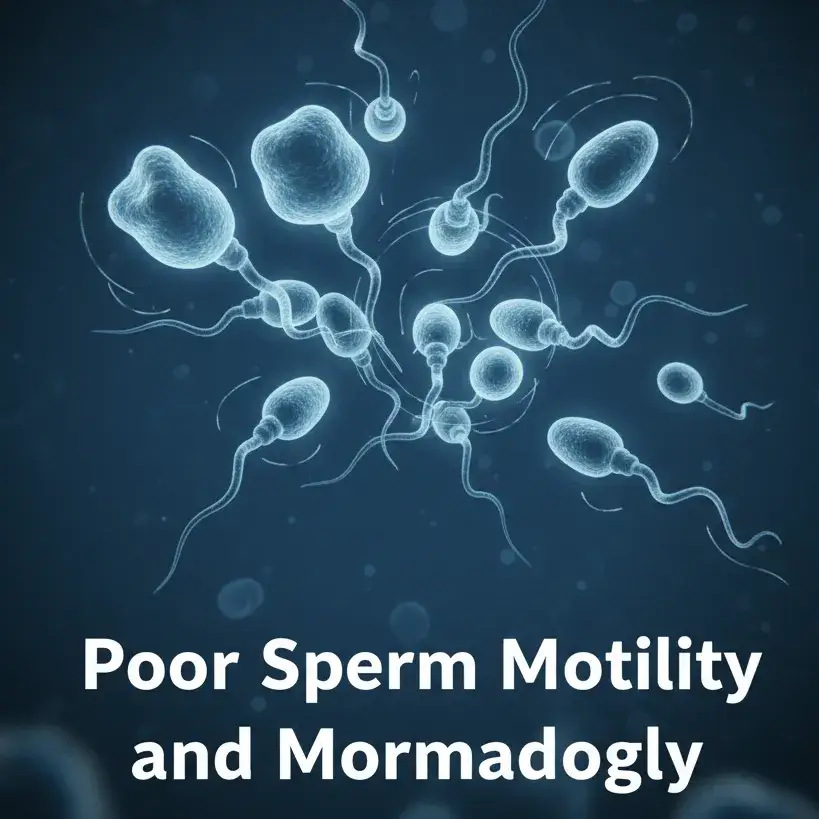 Poor Sperm Motility and Morphology