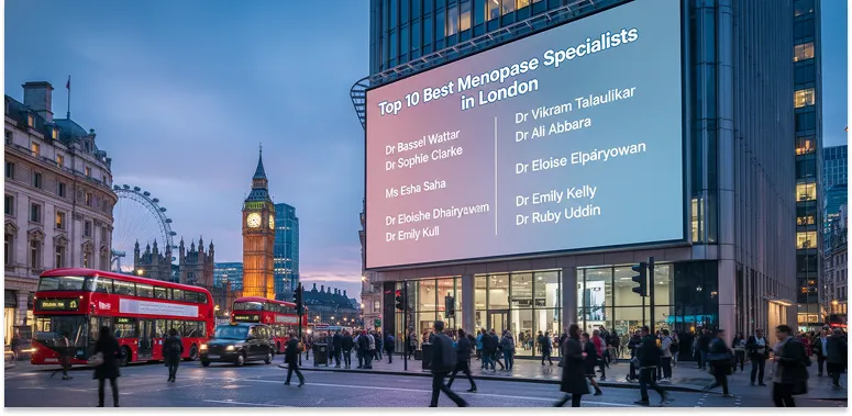 Top 10 Best Menopause Specialists in London