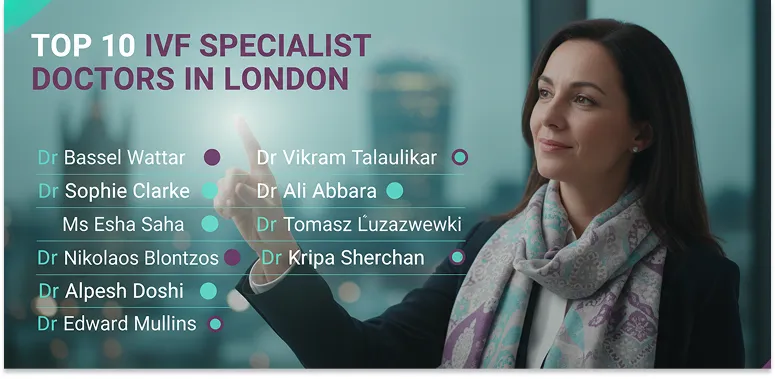 Top 10 IVF Specialist Doctors in London