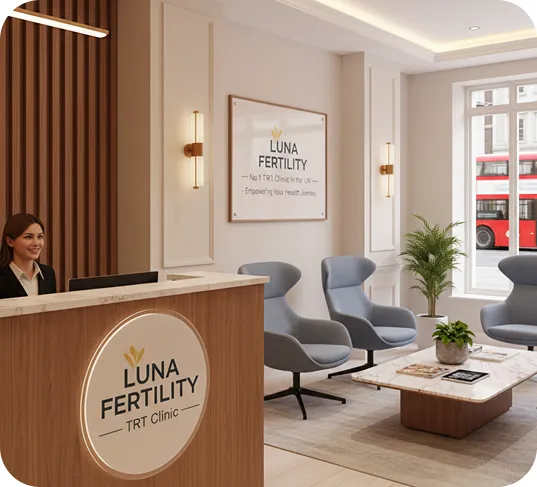 no.1 TRT clinic in the UK - Luna Fertility