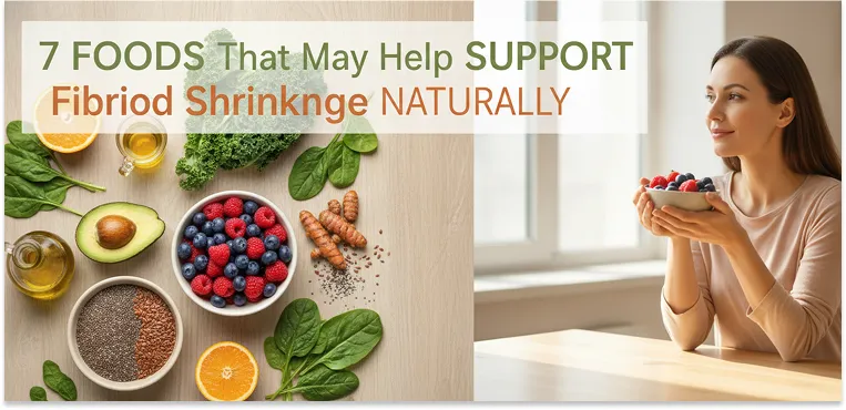 7 Foods That May Help Support Fibroid Shrinkage Naturally