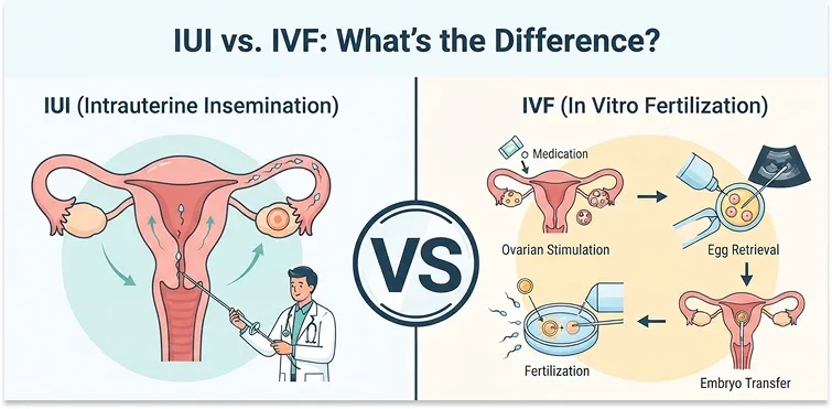 IUI vs. IVF What’s the Difference