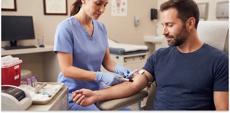 Full Male Hormone Panel Blood Test in London