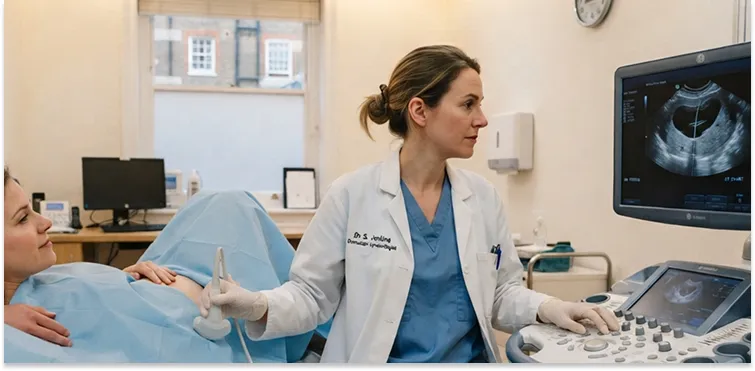 Sonohysterogram (Saline Infusion Sonogram) Scan in London